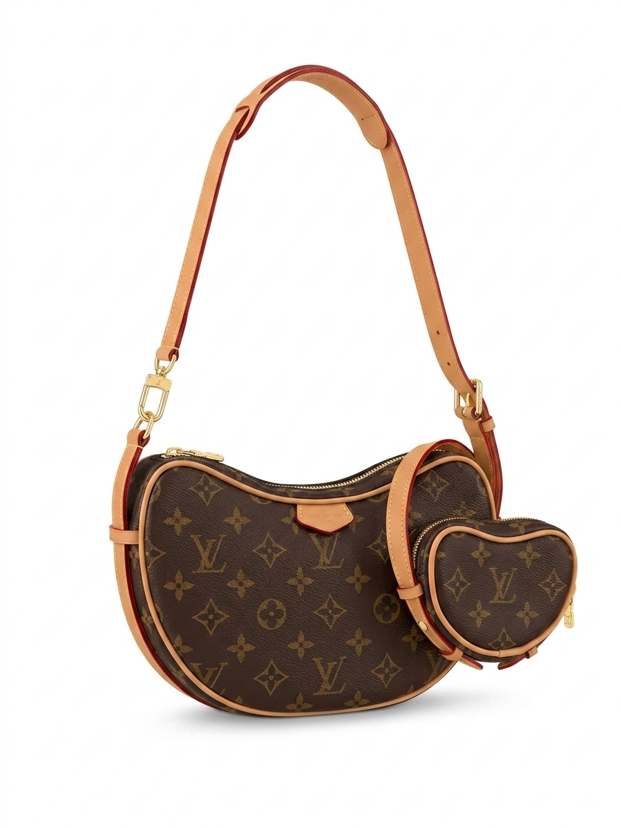 کیف دوشی لویی ویتون (Louis Vuitton) مدل Loop Bag (طرح مونوگرام کلاسیک