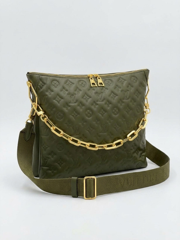 نام مدل: کیف دوشی لویی ویتون (Louis Vuitton) مدل Coussin طرح Monogram Empreinte 
