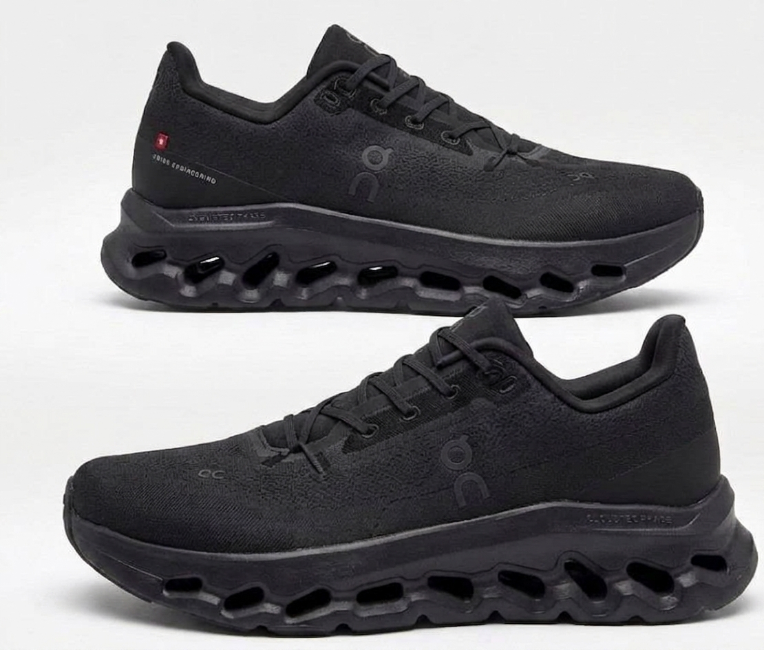 فش پیاده‌روی و دویدن On Running مدل Cloudsurfer - تمام مشکی (Triple Black)
