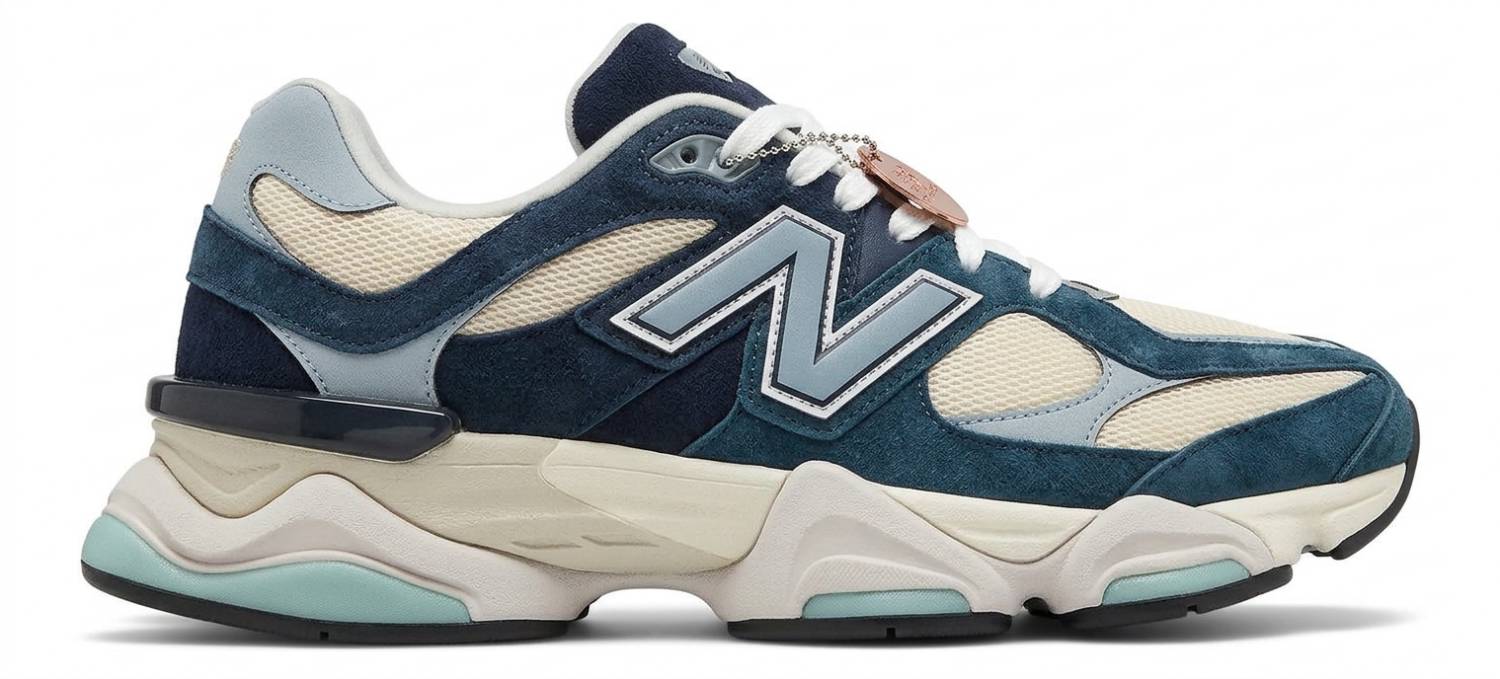 کفش اسپرت نیوبالنس (New Balance) مدل 9060 - رنگ سرمه‌ای و کرم (Navy Cream)