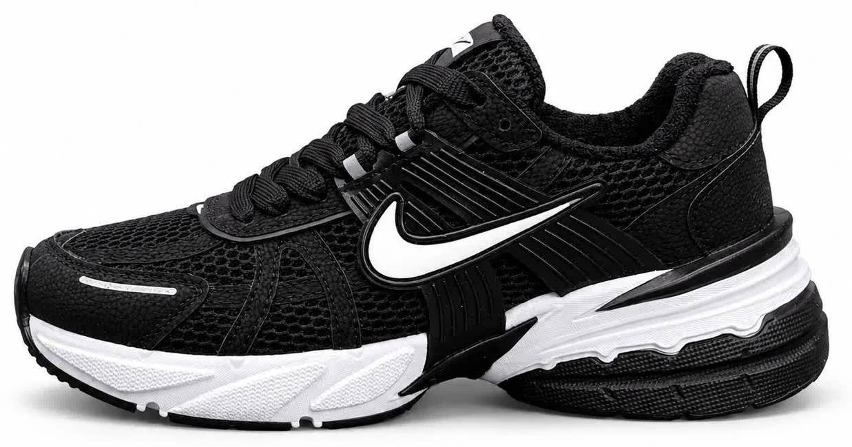 کفش پیاده روی و دویدن  نایک V2K Run رنگ مشکی سفید
