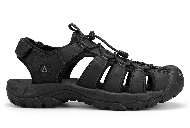 صندل طبیعتگردی هامتو (Humtto) - تمام مشکی (Triple Black)