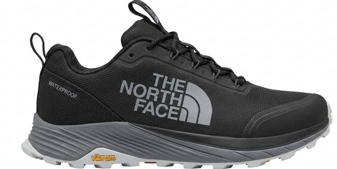کفش پیاده‌روی و طبیعت‌گردی مردانه نورث فیس The North Face مدل ضد آب با زیره ویبرام رنگ مشکی