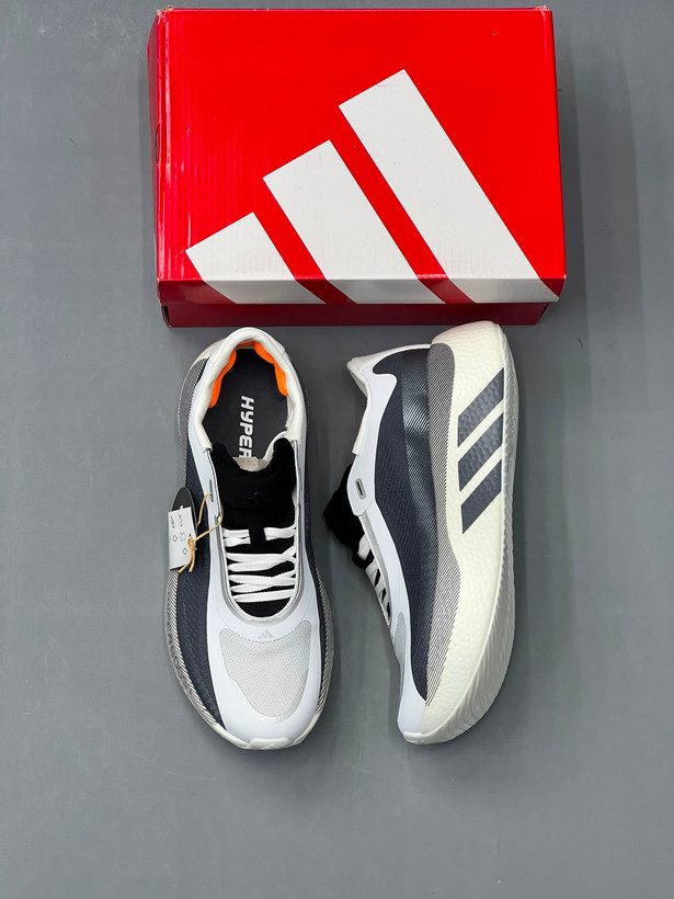 کفش دویدن مردانه آدیداس مدل Adizero SL2 لایت استرایک پرو سفید خاکستری نارنجی