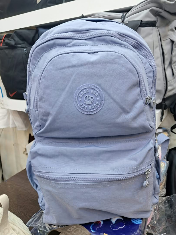 کولهپشتی مدرسه برند BOBO BAG مدل مینیمال - رنگ یاسی (اسطوخودوسی)